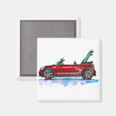 Surf Mini Magneet (Voorkant / Achterkant)