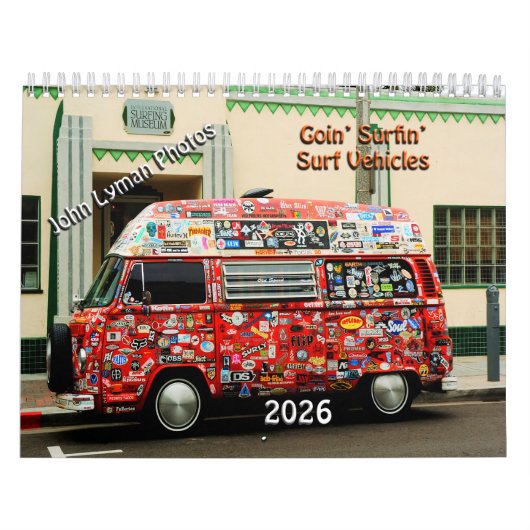 Surf Mobiles 2026 Agenda Kalender (Hoes)