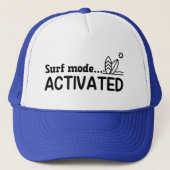 Surf-modus geactiveerd trucker pet (Voorkant)