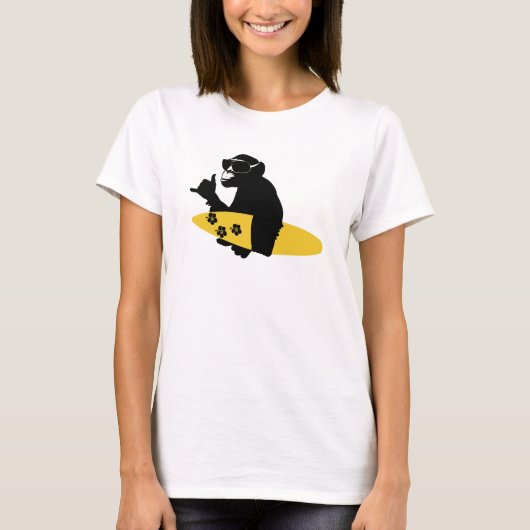 surf monkey t-shirt (Voorkant)