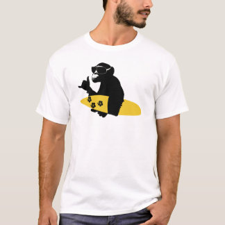 surf monkey t-shirt