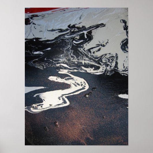 "Surf Monster" Poster (Voorkant)