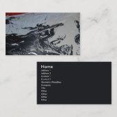 "Surf Monster" Visitekaartje (Voorkant / Achterkant)