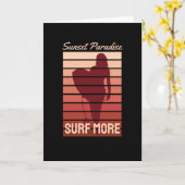 Surf More Kaart (Gele Bloem)