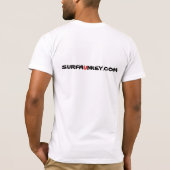Surf Munkey-logo tegen zonnebrand T-shirt (Achterkant)