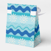 Surf 'N Sun Baby shower Bedankdoosjes (Achterkant)