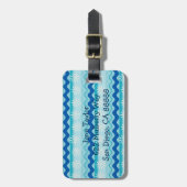 Surf 'N Sun Nautical Bagagelabel (Voorkant verticaal)