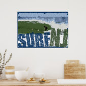 Surf NJ Poster (Keuken)