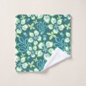 SURF oerwoud (BLAUWGROEN COMBO) Bad Handdoek (Wasdoekje)