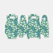 SURF oerwoud (BLAUWGROEN COMBO) Bedankdoosjes (Uitgevouwen)