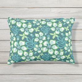 SURF oerwoud (BLAUWGROEN COMBO) Buitenkussen