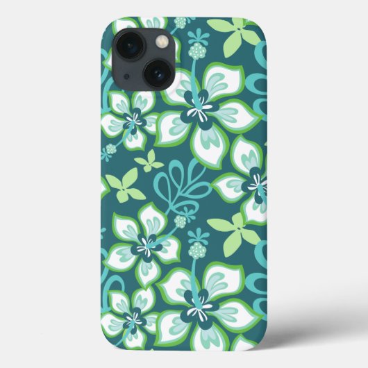 SURF oerwoud (BLAUWGROEN COMBO) Case-Mate iPhone Case (Achterkant)