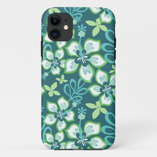 SURF oerwoud (BLAUWGROEN COMBO) Case-Mate iPhone Case (Achterkant)