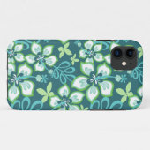SURF oerwoud (BLAUWGROEN COMBO) Case-Mate iPhone Case (Achterkant (horizontaal))