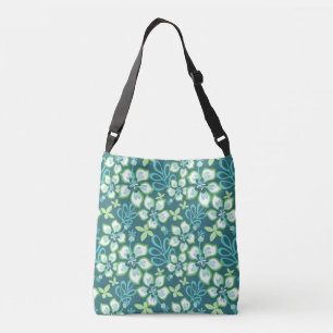 SURF oerwoud (BLAUWGROEN COMBO) Crossbody Tas