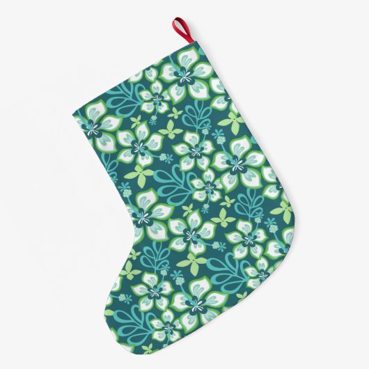 SURF oerwoud (BLAUWGROEN COMBO) Grote Kerstsok (Achterkant (Hangend))