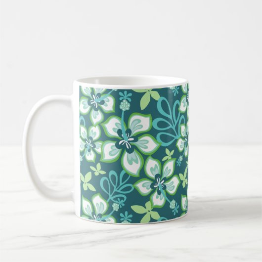 SURF oerwoud (BLAUWGROEN COMBO) Koffiemok (Links)