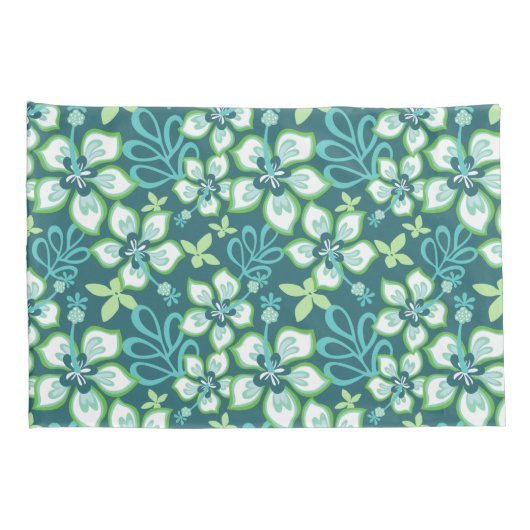 SURF oerwoud (BLAUWGROEN COMBO) Kussensloop (Achterkant-Rechts)