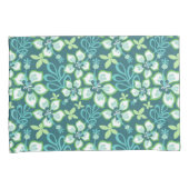 SURF oerwoud (BLAUWGROEN COMBO) Kussensloop (Voorkant-Rechts)