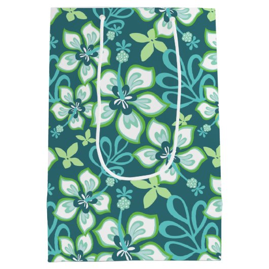 SURF oerwoud (BLAUWGROEN COMBO) Medium Cadeauzakje (Achterkant)