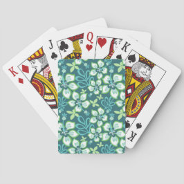 SURF oerwoud (BLAUWGROEN COMBO) Pokerkaarten