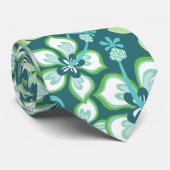 SURF oerwoud (BLAUWGROEN COMBO) Stropdas (Opgerold)