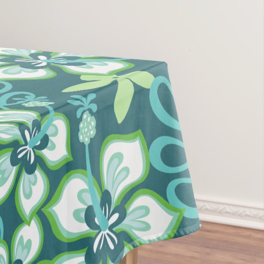 SURF oerwoud (BLAUWGROEN COMBO) Tafelkleed (Voorbeeld)