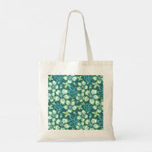 SURF oerwoud (BLAUWGROEN COMBO) Tote Bag (Achterkant)