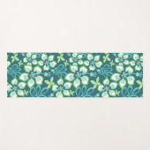 SURF oerwoud (BLAUWGROEN COMBO) Yogamat (Voorkant (horizontaal))