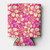 SURF oerwoud (HOT PINK COMBO) Blikjeskoeler (Voorkant)