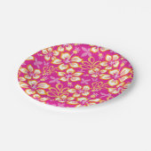 SURF oerwoud (HOT PINK COMBO) Papieren Bordje (Gekanteld)