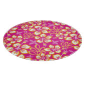 SURF oerwoud (HOT PINK COMBO) Snijplank (Hoek)