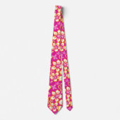 SURF oerwoud (HOT PINK COMBO) Stropdas (Voorkant)