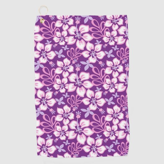 SURF oerwoud (PAARSE COMBO) Golfhanddoek (Voorkant)