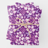 SURF oerwoud (PAARSE COMBO) Inpakpapier Vel (In situ)