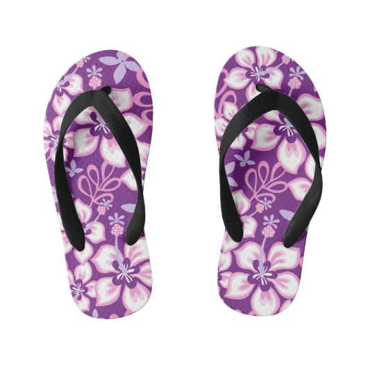 SURF oerwoud (PAARSE COMBO) Kinder Teenslippers (Voetbed)