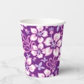 SURF oerwoud (PAARSE COMBO) Papieren Bekers (Achterkant)