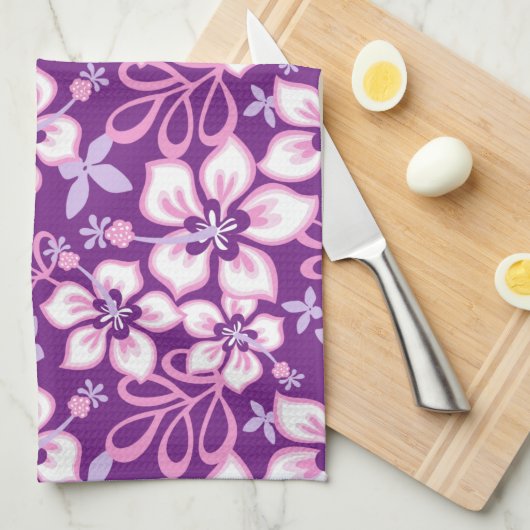 SURF oerwoud (PAARSE COMBO) Theedoek (Quarter Fold)