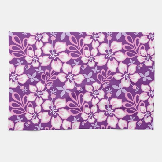 SURF oerwoud (PAARSE COMBO) Theedoek (Horizontaal)