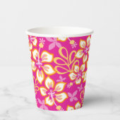 SURF oerwoud (PINK COMBO) Papieren Bekers (Voorkant)