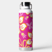 SURF oerwoud (PINK COMBO) Waterfles (Achterkant)