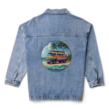 Surf Of Bust Groovy Retro Hippie Surfer Strand Bus
