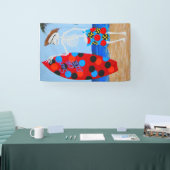 Surf of sterf poster spandoek (Beurs)