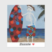 Surf of sterven sticker (Vel)