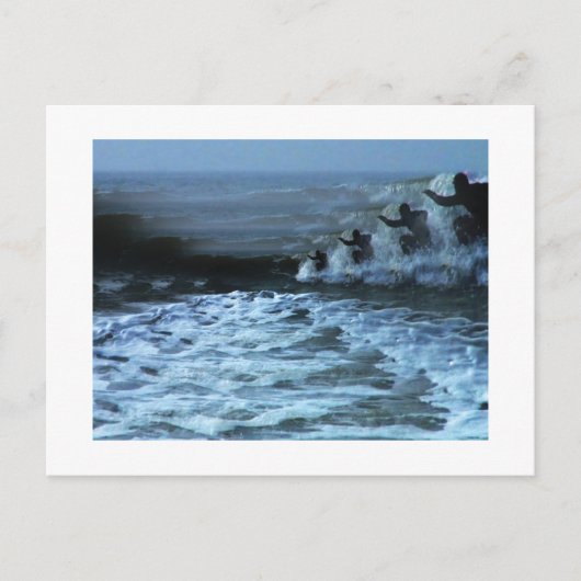 Surf Omhoog 2 Briefkaart (Voorkant)