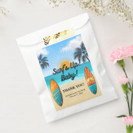 Surf omhoog Baby - Baby shower Bedankzakje