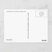 Surf omhoog! briefkaart (Achterkant)