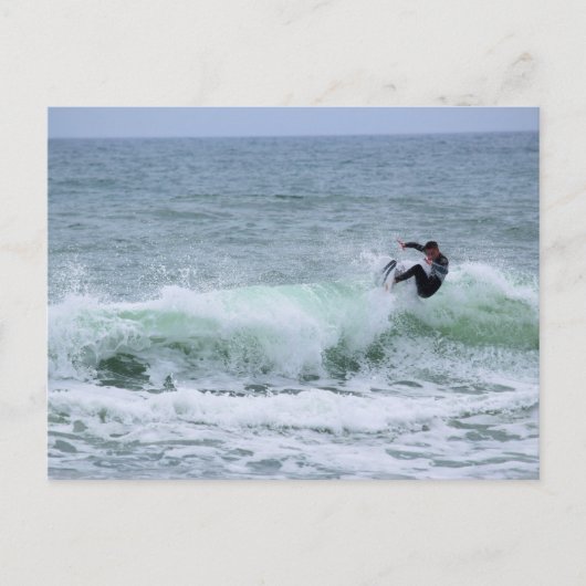 Surf omhoog! briefkaart (Voorkant)