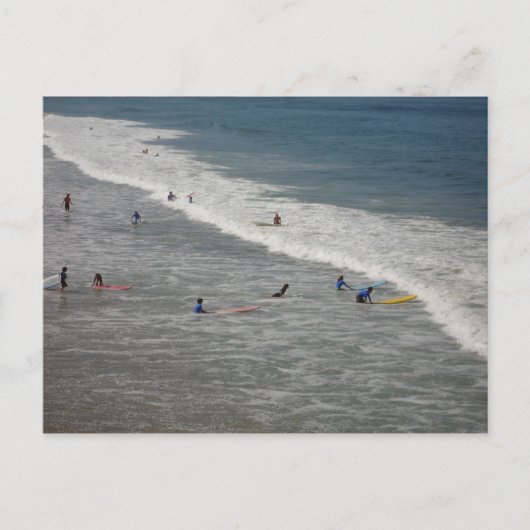 Surf omhoog briefkaart (Voorkant)