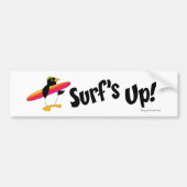 Surf omhoog! bumpersticker (Voorkant)